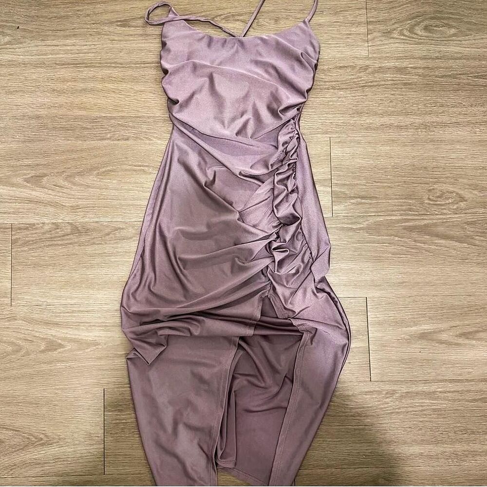 Windsor lavender purple mini / midi dress